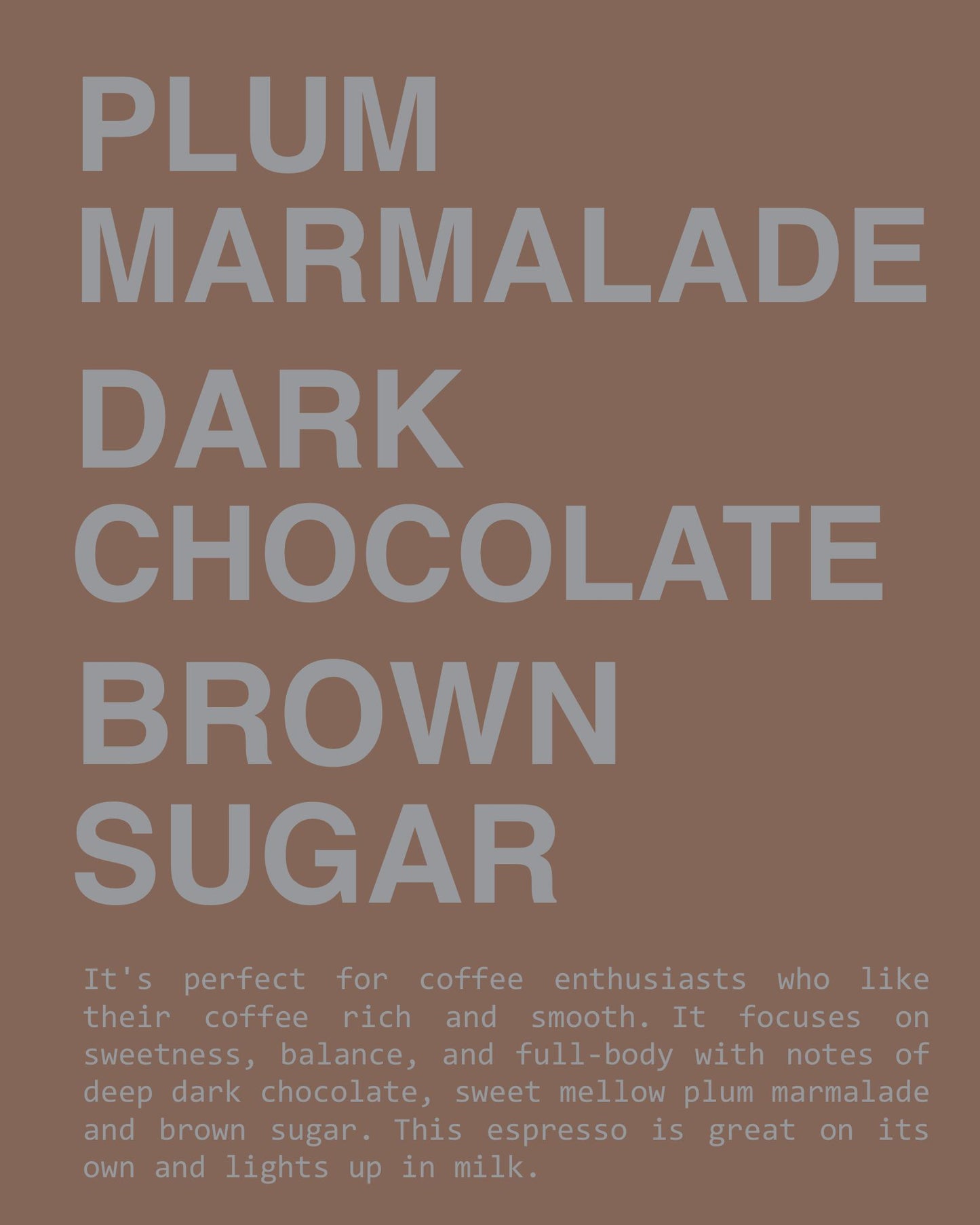 DON'T POKE THE BEAR (MEDIUM-DARK ESPRESSO)