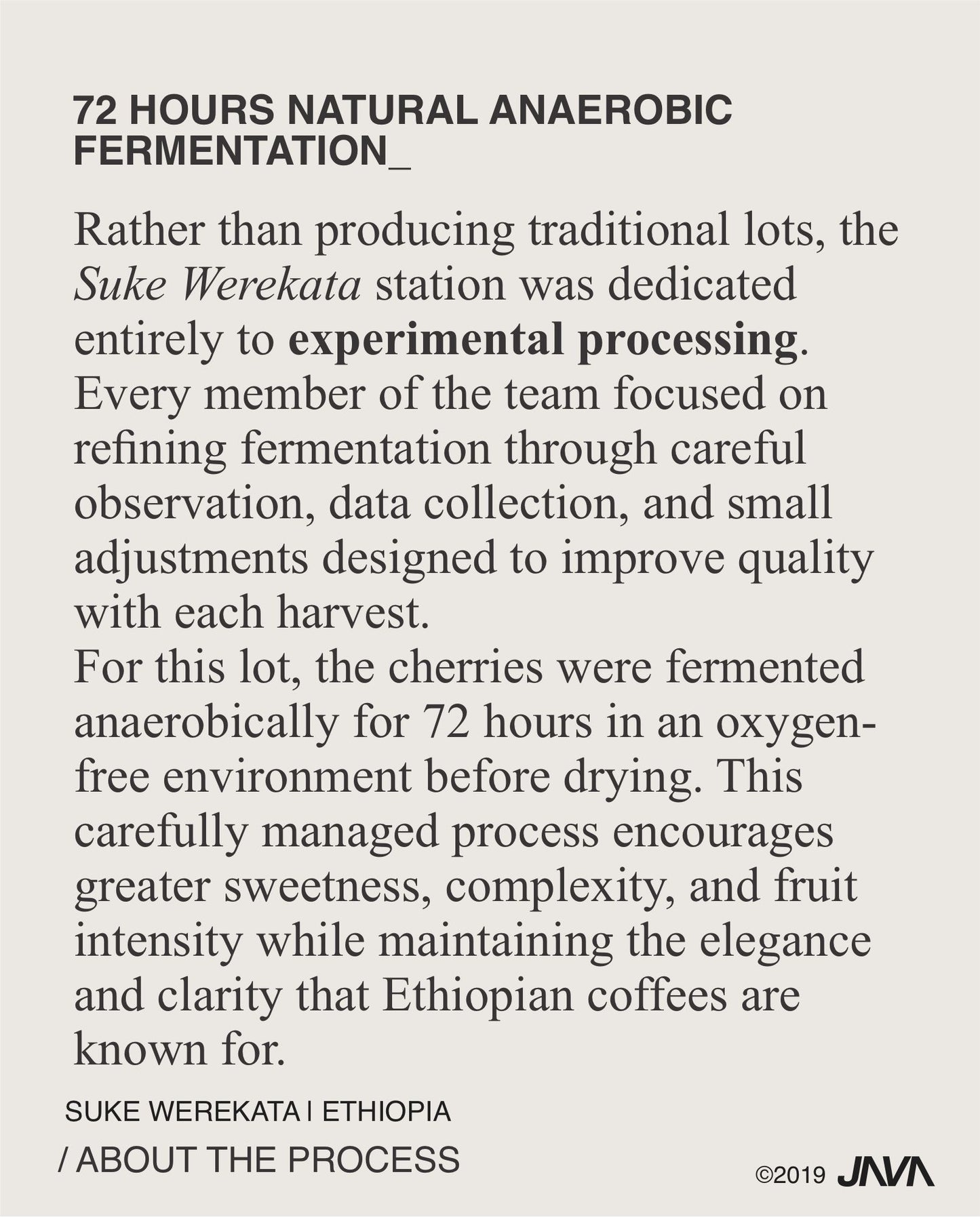 (NEW) Suke Werekata, Landrace, ETHIOPIA