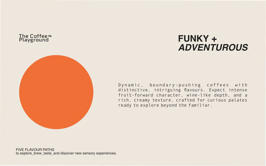 FUNKY + ADVENTUROUS