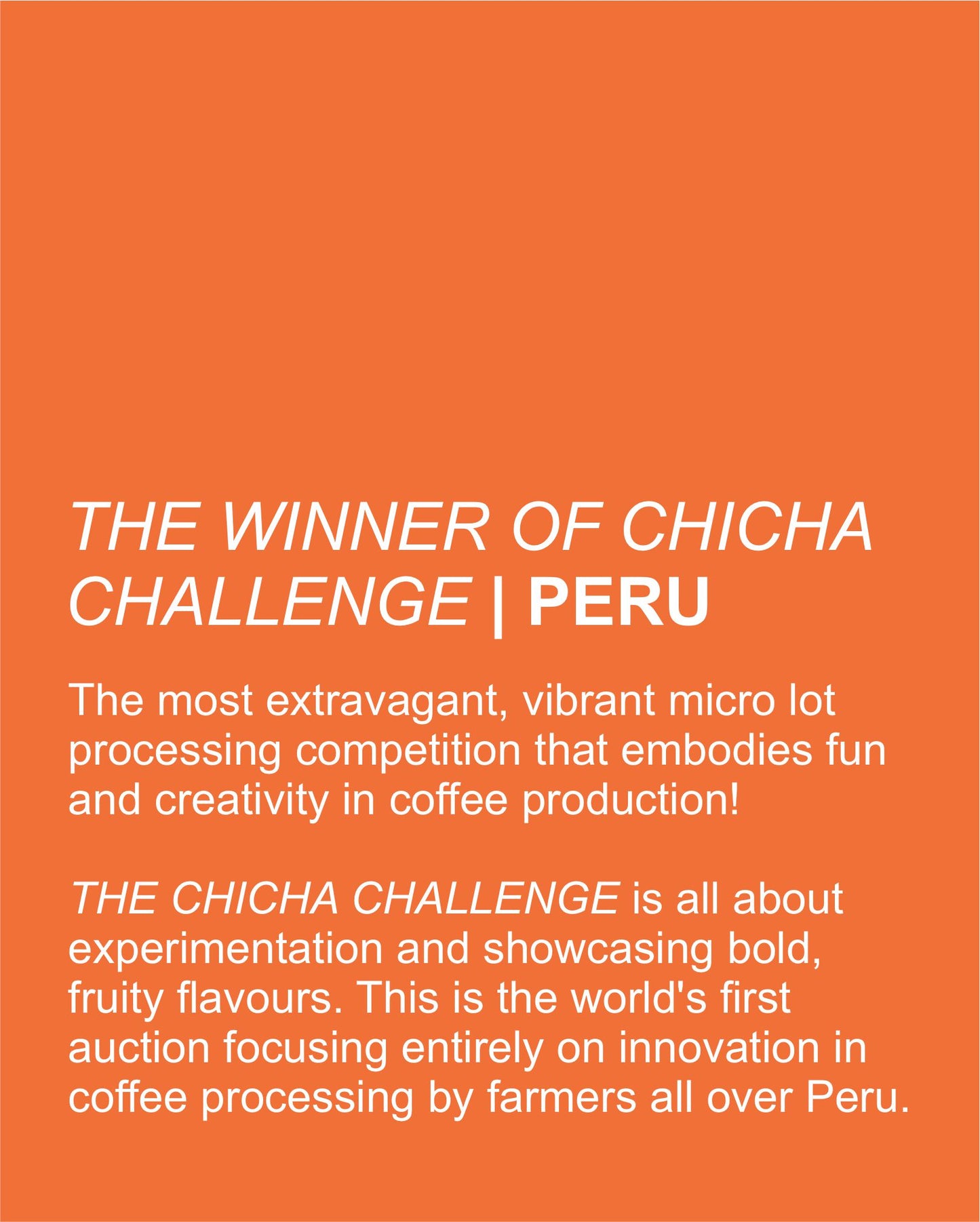 (UNLOCKED) La Pitajaya, Yellow Bourbon, Natural Anaerobic PERU