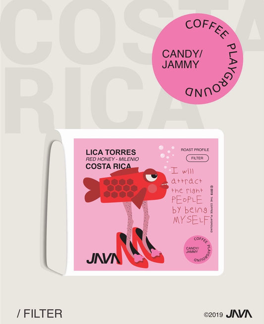 (NEW) Lica Torres, Milenio, Red Honey, COSTA RICA