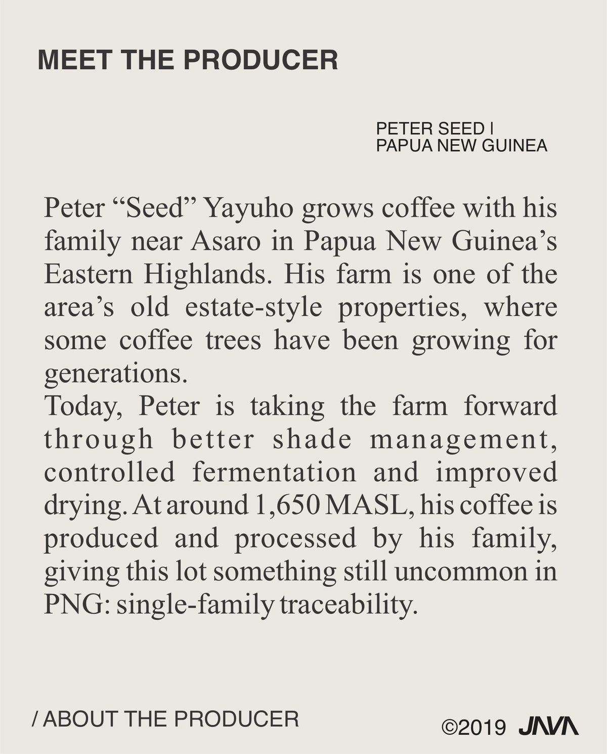 (NEW | BESTSELLER) Peter Seed | PAPUA NEW GUINEA