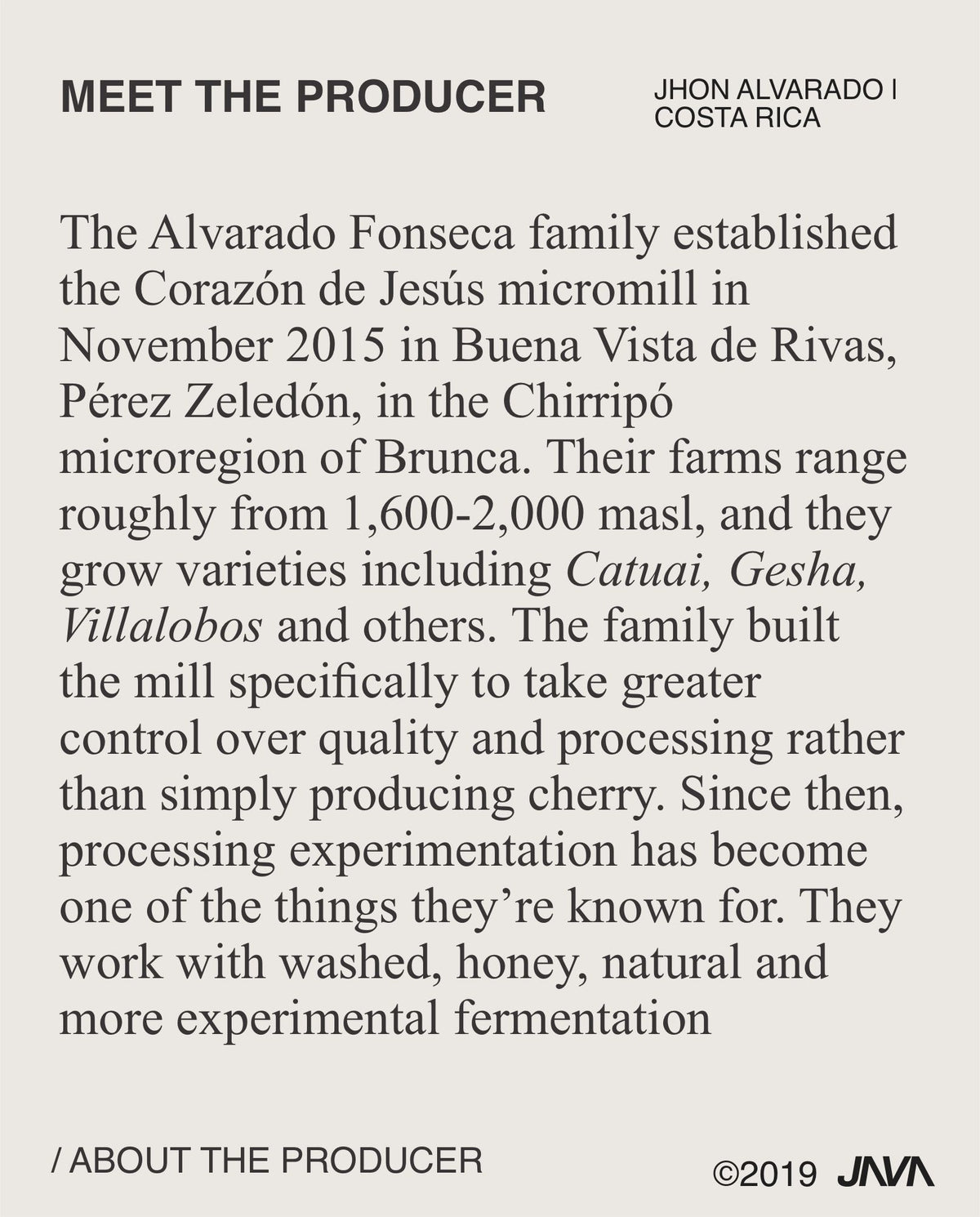 COSTA RICA  | Jhon Alvorado Abarca (NEW)