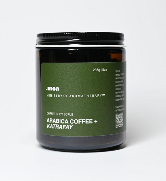 coffee body scrub | Arabica Coffee + Katrafay