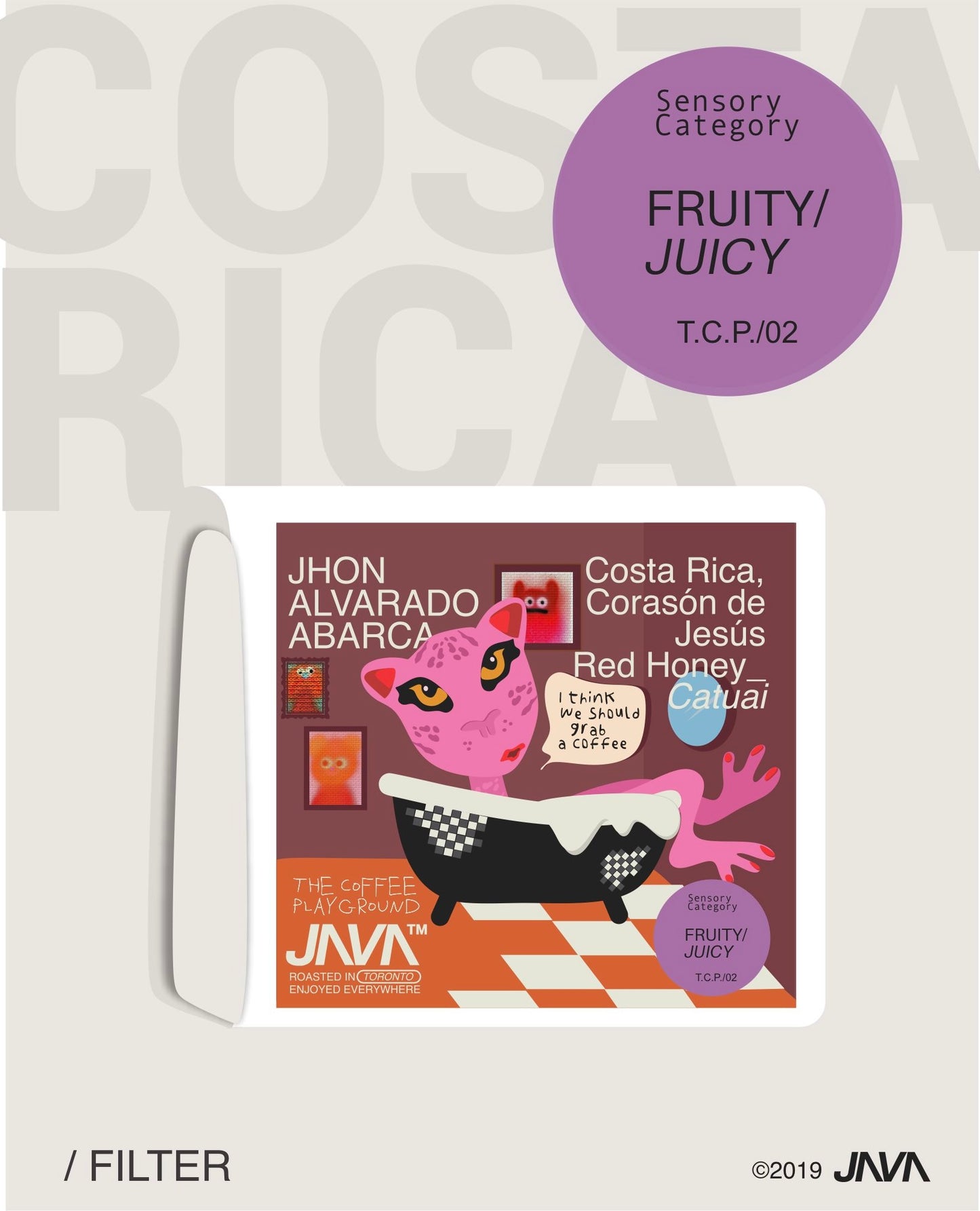 (NEW) Jhon Alvarado Abraca, Red Honey, COSTA RICA