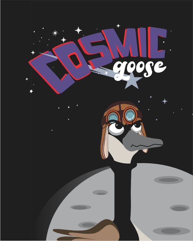 POSTCARD: Cosmic Goose
